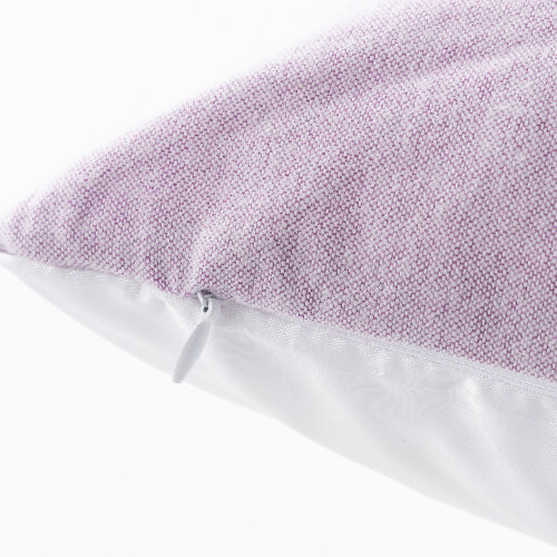 Dwukolorowa poszewka na poduszkę 40 x 40 cm do sublimacji - fioletowa