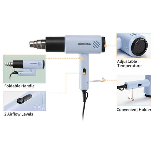 Składana nagrzewnica pistoletowa