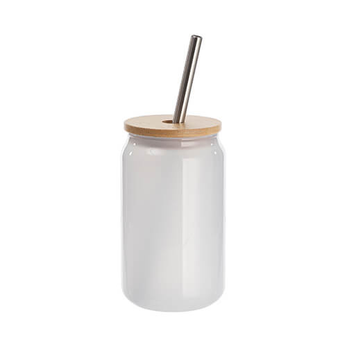 Szklanka 400 ml zmieniająca kolor pod wpływem zimna do sublimacji - niebieska