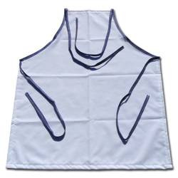 Fartuch Kuchenny PREMIUM Granatowy w Białe Kropki Sublimacja Termotransfer