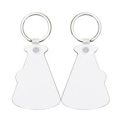 Dwustronny brelok z MDF-u do sublimacji - megafon