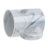 Kubek 330 ml do sublimacji - szary marmur