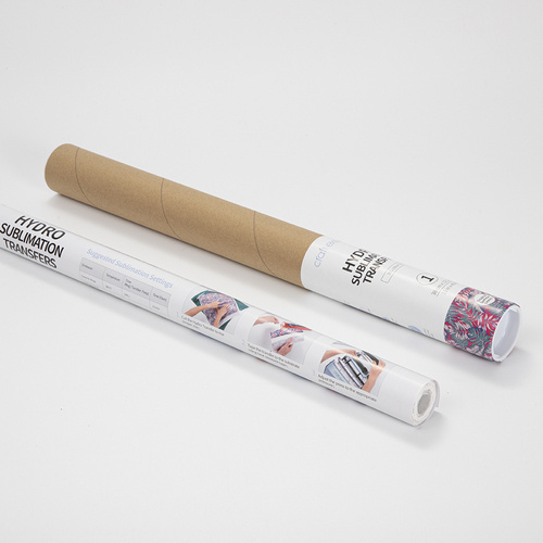 Folia do hydrosublimacji Craft Express - Red/Blue Tropic Leaves