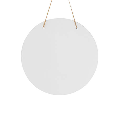 Zawieszka na drzwi z MDF-u do sublimacji - koło Ø 30 cm