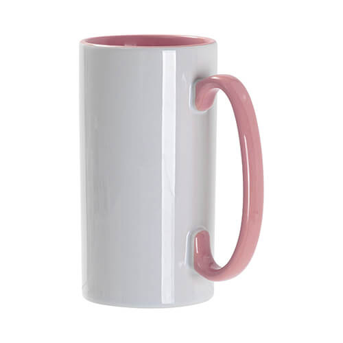 Kubek Funny 380 ml do sublimacji - różowy