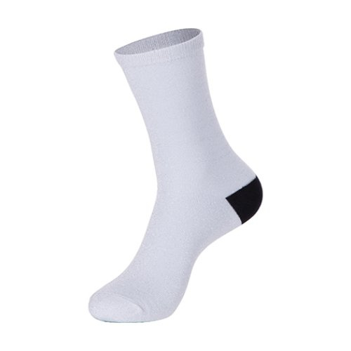 Skarpety 35 cm do sublimacji - srebrny brokat