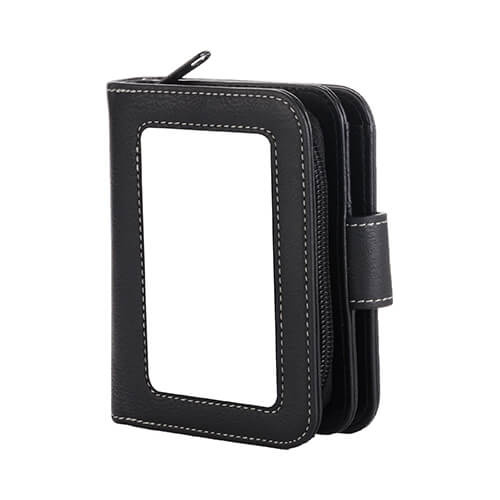 Portfel skórzany 12 x 9 x 3,5 cm Sublimacja Termotransfer