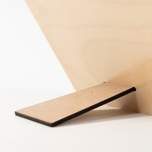 Sześciokątna ramka na zdjęcie ze sklejki do sublimacji - 30,5 x 25,4 cm