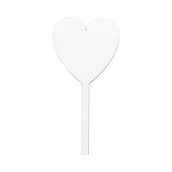 Znak informacyjny z płyty pilśniowej do sublimacji - serce