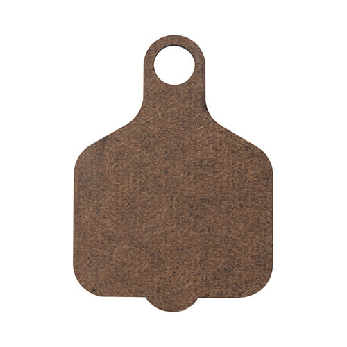 Plakietka imienna z płyty pilśniowej z brokatem do kubka 1200 ml do sublimacji - wiosło