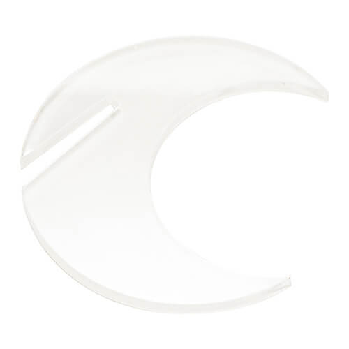 Akrylowa zawieszka na szklankę do sublimacji - księżyc