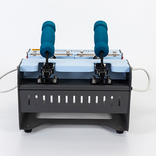 Dwustanowiskowa prasa do kubków i tumblerów - model 3 w 1