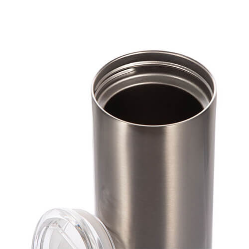 Kubek / tumbler 350 ml do sublimacji - srebrny