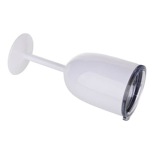 Kieliszek do wina ze stali nierdzewnej do sublimacji - biały