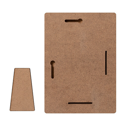 Ramka na zdjęcie z MDF-u do sublimacji - 12,7 x 17,8 cm