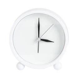 Budzik do sublimacji - biały