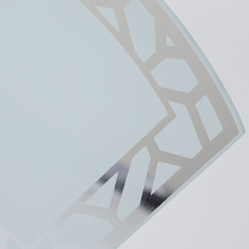 Ramka szklana 27 x 18 cm do sublimacji - wachlarz