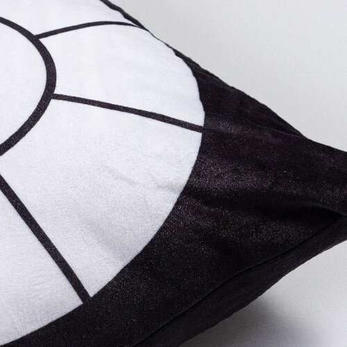 Poszewka pluszowa z panelami na zdjęcia do sublimacji - Koło