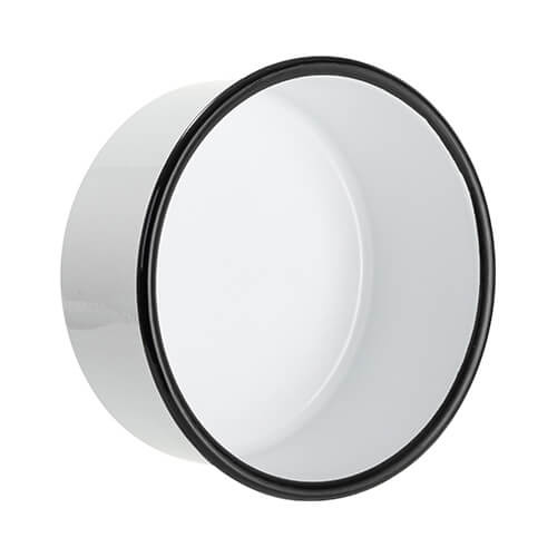 Miska emaliowana dla psa do sublimacji - biała