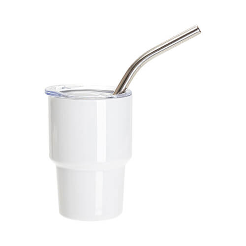 Kieliszek do shotów ze stali nierdzewnej do sublimacji - biały