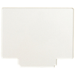 Akrylowa ramka z brokatem do sublimacji - prostokąt 14 x 17 cm