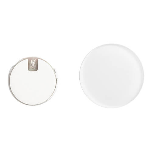 Identyfikator akrylowy z kolorowym podświetleniem LED do sublimacji - koło