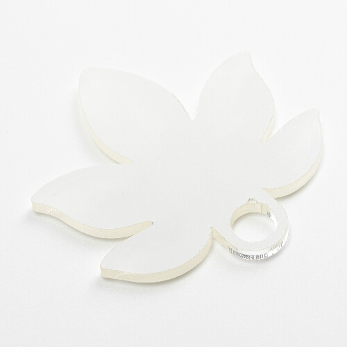 Akrylowa plakietka imienna do kubka 1200 ml do sublimacji - liść