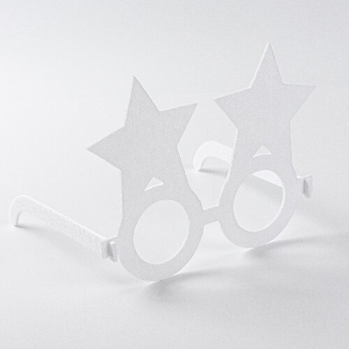 Okulary z filcu do sublimacji - gwiazda