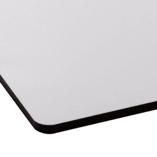 Arkusz dwustronny Premium z płyty pilśniowej do sublimacji 20,5 x 30,5 cm - biały
