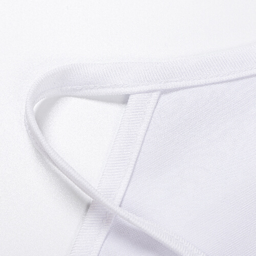 Biały fartuch z kieszenią dla dzieci do sublimacji