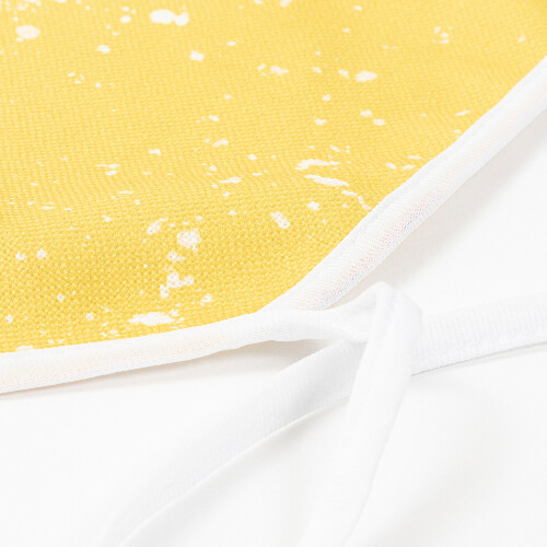 Fartuch lniany Bleached Starry Yellow do sublimacji