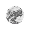 Dwukolorowe cekiny do sublimacji i aplikacji na tekstyliach - srebrne kółko Ø 10 cm