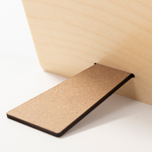 Kwadratowa ramka na zdjęcie ze sklejki do sublimacji - 15,2 x 15,2 cm