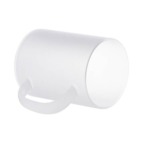 Szklanka 450 ml szroniona z uszkiem do sublimacji