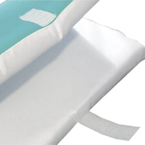 Dwukolorowa poszewka na siedzisko do sublimacji - błękitna