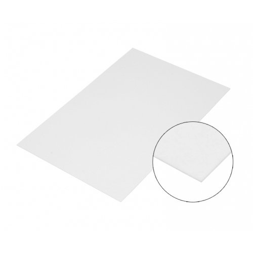 Blacha aluminiowa ultra biała połysk 30 x 60 cm do sublimacji