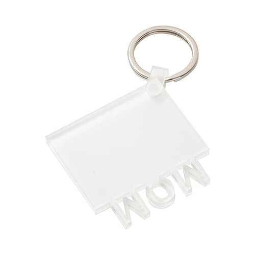 Akrylowy brelok do kluczy do sublimacji - Mom