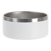 Miska 960 ml dla psa ze stali nierdzewnej do sublimacji - biała matowa