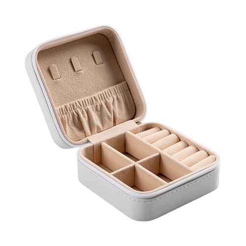 Pudełko na biżuterię do sublimacji - białe