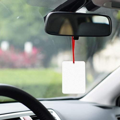 Samochodowa zawieszka zapachowa do sublimacji - prostokąt