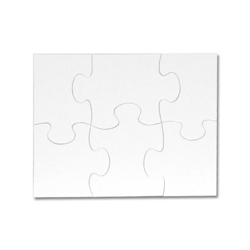 Puzzle A5 dziecięce 6 elementów Sublimacja Termotransfer