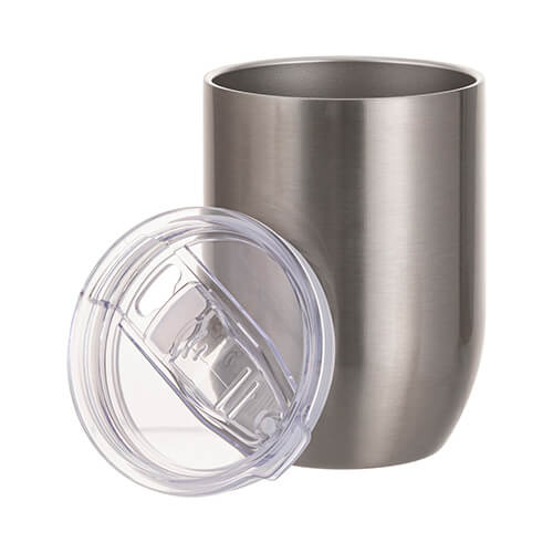 Kubek do wina 450 ml do sublimacji - srebrny