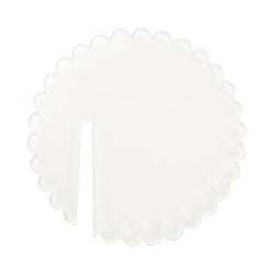 Akrylowa zawieszka na szklankę do sublimacji - koło zębate