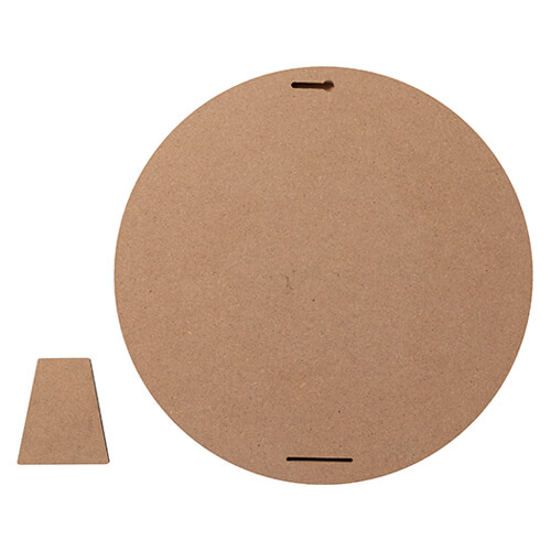 Ramka na zdjęcie - serce z MDF-u do sublimacji - Ø 30,5 cm