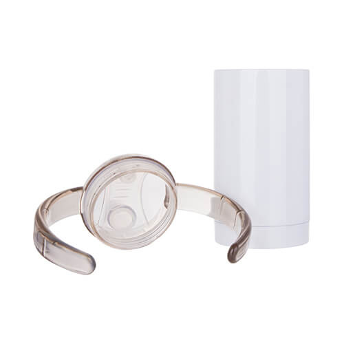 Kubek niekapek 400 ml ze stali nierdzewnej do sublimacji - biały