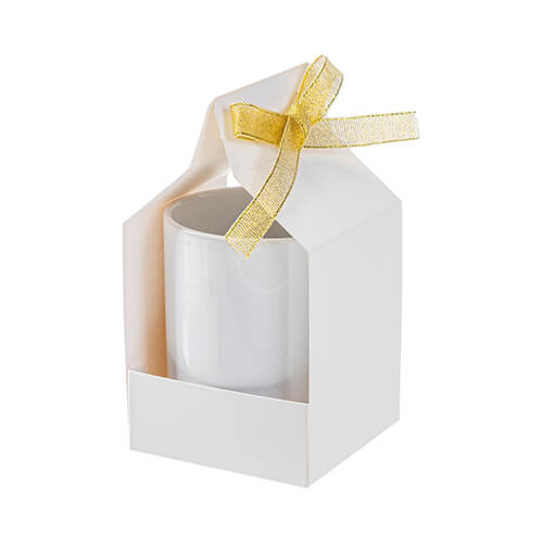 Opakowanie ozdobne na kubek do sublimacji - 8,2 x 8,5 x 15 cm