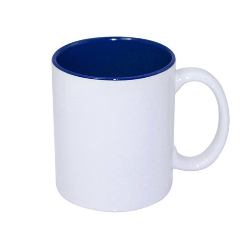 Kubek 330 ml ECO z Granatowym Wnętrzem Sublimacja Termotransfer