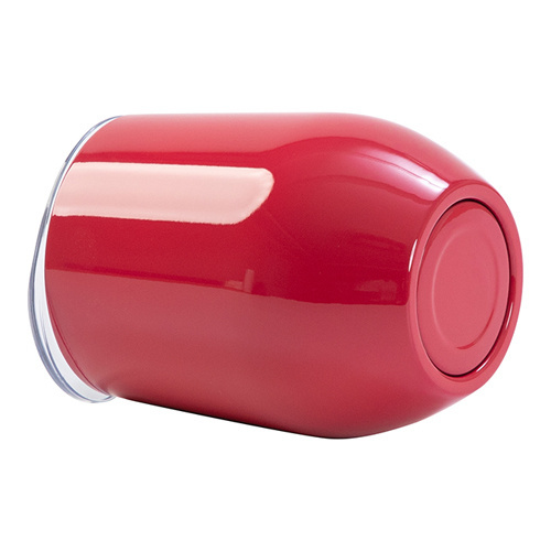 Kubek do grzanego wina 360 ml do sublimacji - czerwony z zamykanym otworem do picia