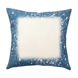 Poszewka lniana 45 x 45 cm Bleached Starry Denim do sublimacji