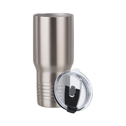 Kubek 900 ml ze stali nierdzewnej do sublimacji - srebrny